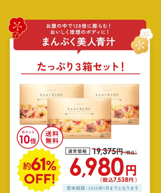 美的ラボ｜初夢キャンペーン【2025年】